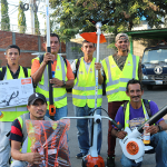 LACTHOSA entrega a la Alcaldía de San Pedro Sula equipo para mantenimiento de áreas verdes de la ciudad
