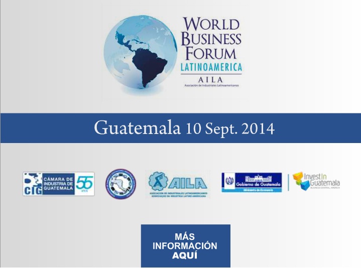 World Business Forum Latinoamérica 2014 se efectuará en Guatemala