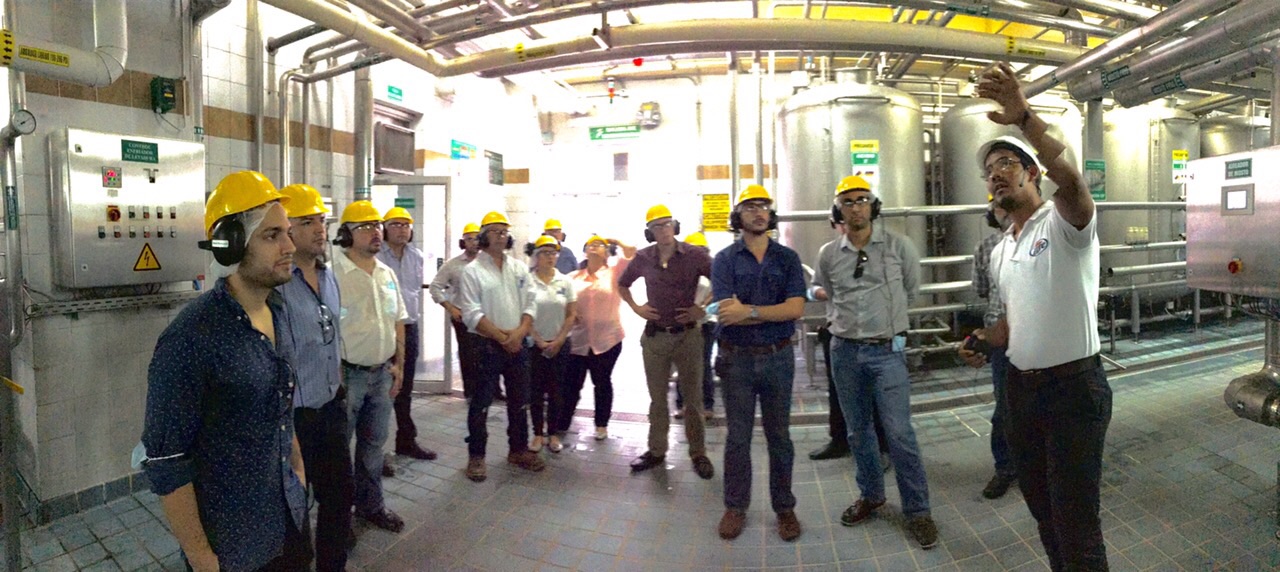 Empresarios de San Pedro Sula realizaron un Recorrido Industrial por las plantas de la  Cervecería Hondureña