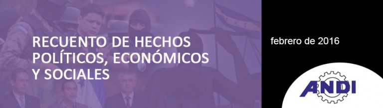 Informe de Hechos Relevantes del mes de febrero de 2016