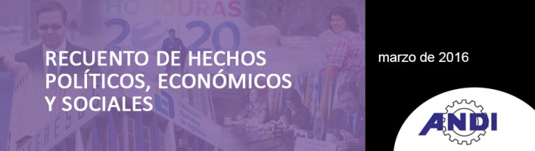 Informe de Hechos Relevantes del mes de marzo de 2016