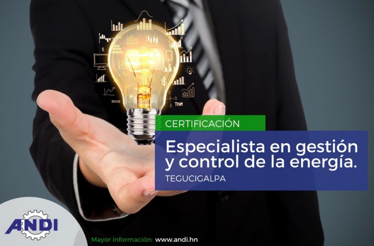 Certificación: Especialista en gestión y control de la energía