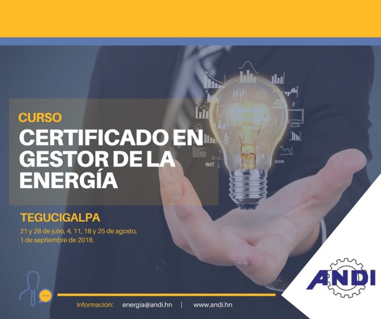 Curso: Certificado en gestor de la energía