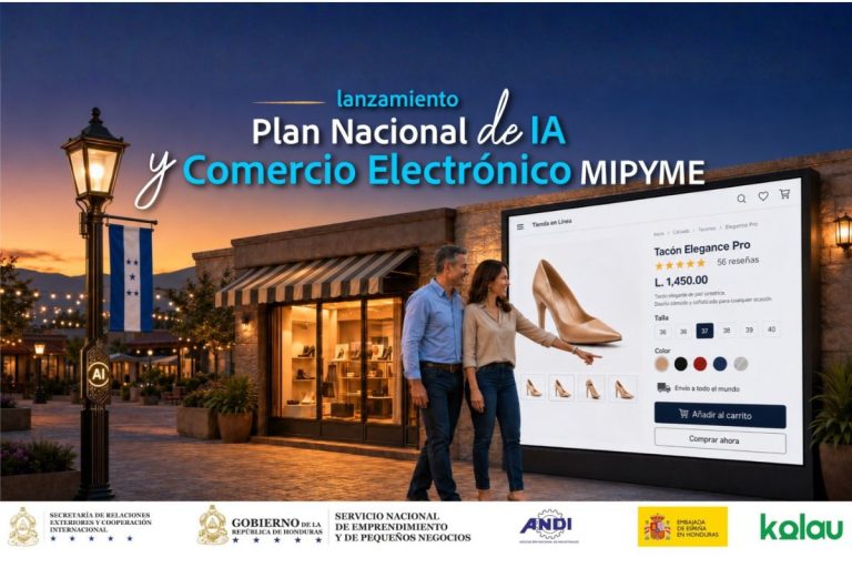 ANDI impulsa con Kolau y SENPRENDE la digitalización industrial para que empresas hondureñas creen su tienda en línea con IA gratis en 1 minuto